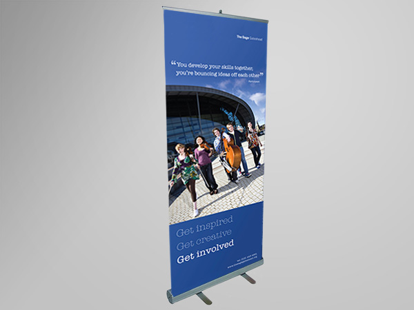 Banner stand design and printing
