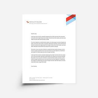 Letterhead design and printing