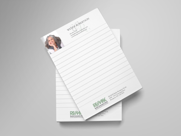 Notepad design and printing